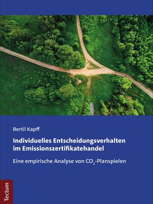 cover image of Individuelles Entscheidungsverhalten im Emissionszertifikatehandel